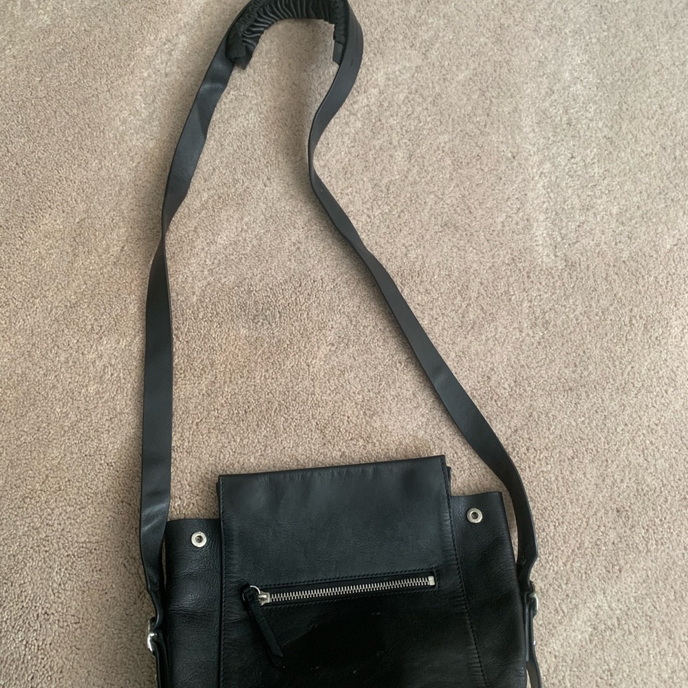 All Saints Maya Leather/Suede crossbody